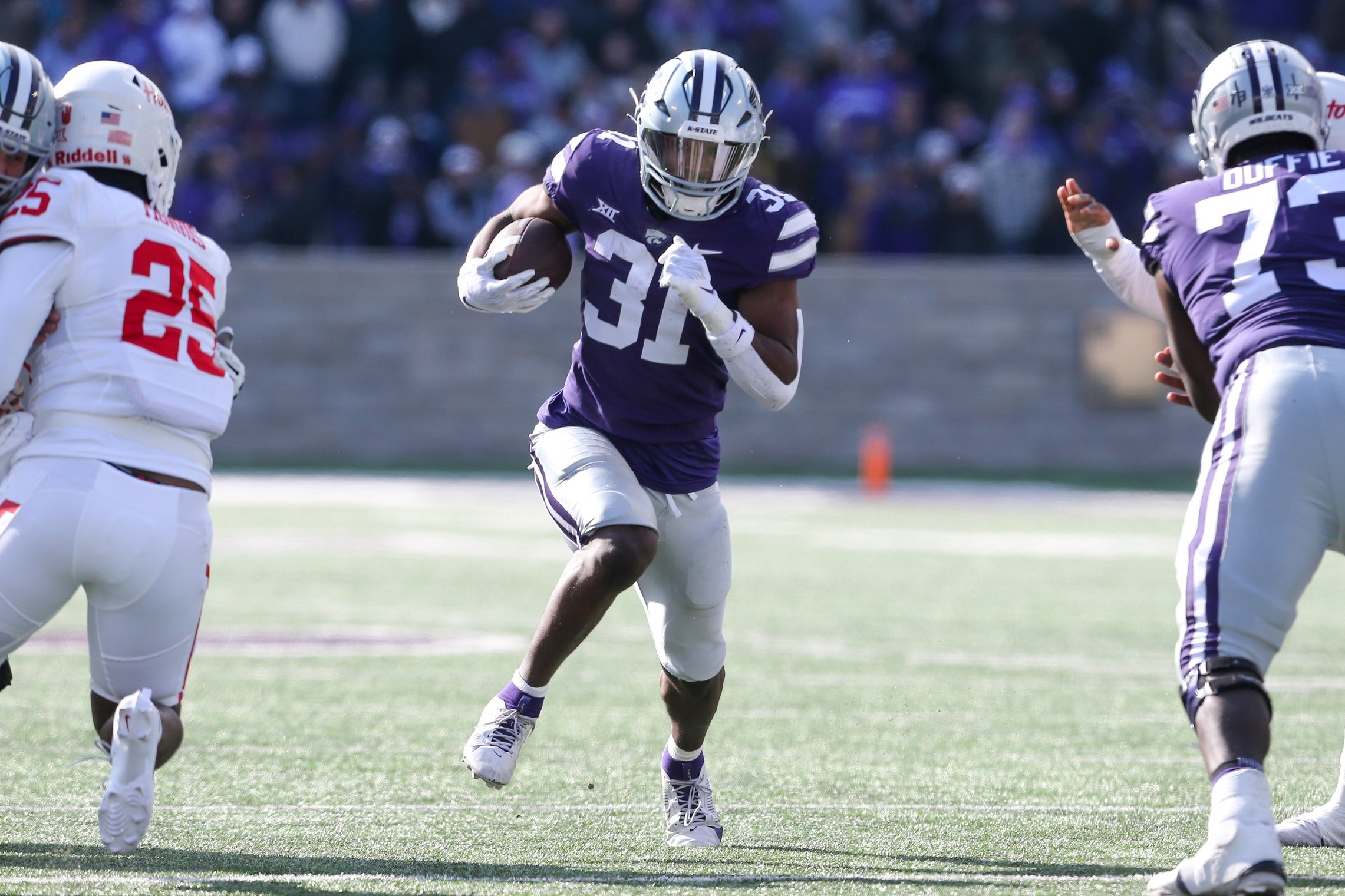 Kansas State RB DJ Giddens Sees 2024 Draft Profile Boost After CFB Week 9