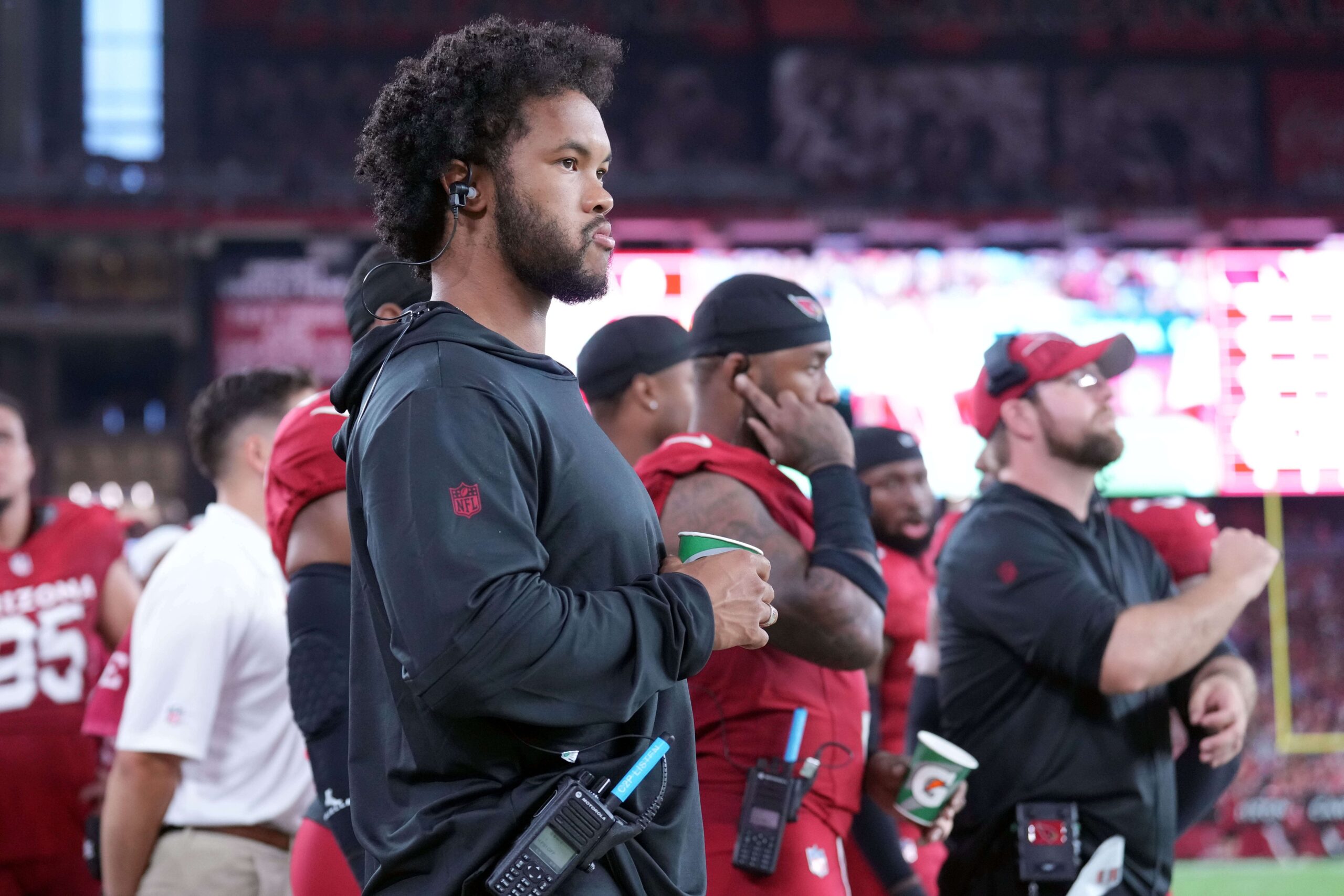 Kyler Murray is the 2024 Cardinals QB and coach Jonathan Gannon is kind  of surprised that was in question