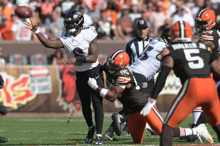 Browns vs. Ravens Player Prop Bets: Lamar Jackson, Mark Andrews, Deshaun Watson, and Others