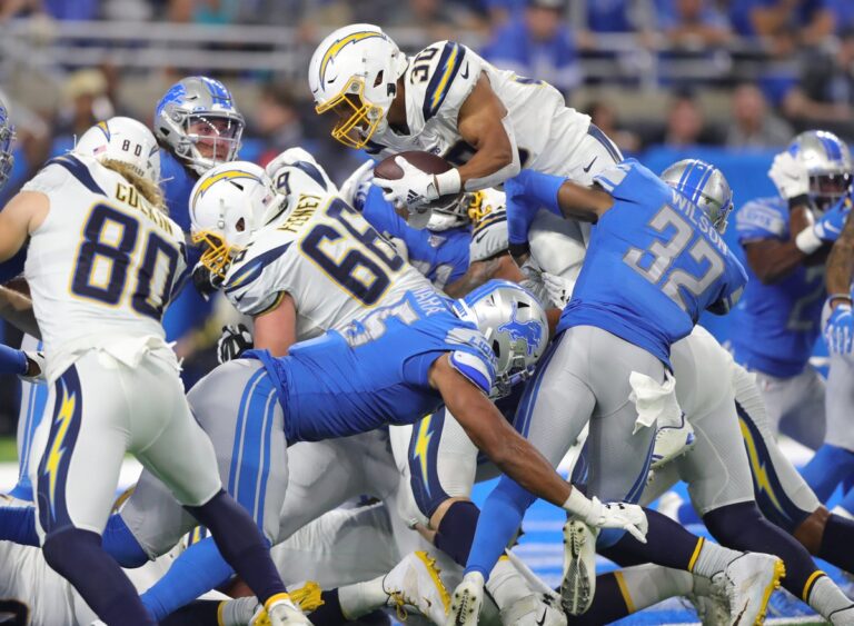 Lions vs. Chargers Player Prop Bets: Picks Include Jared Goff, Amon-Ra St. Brown, Justin Herbert, and Austin Ekeler
