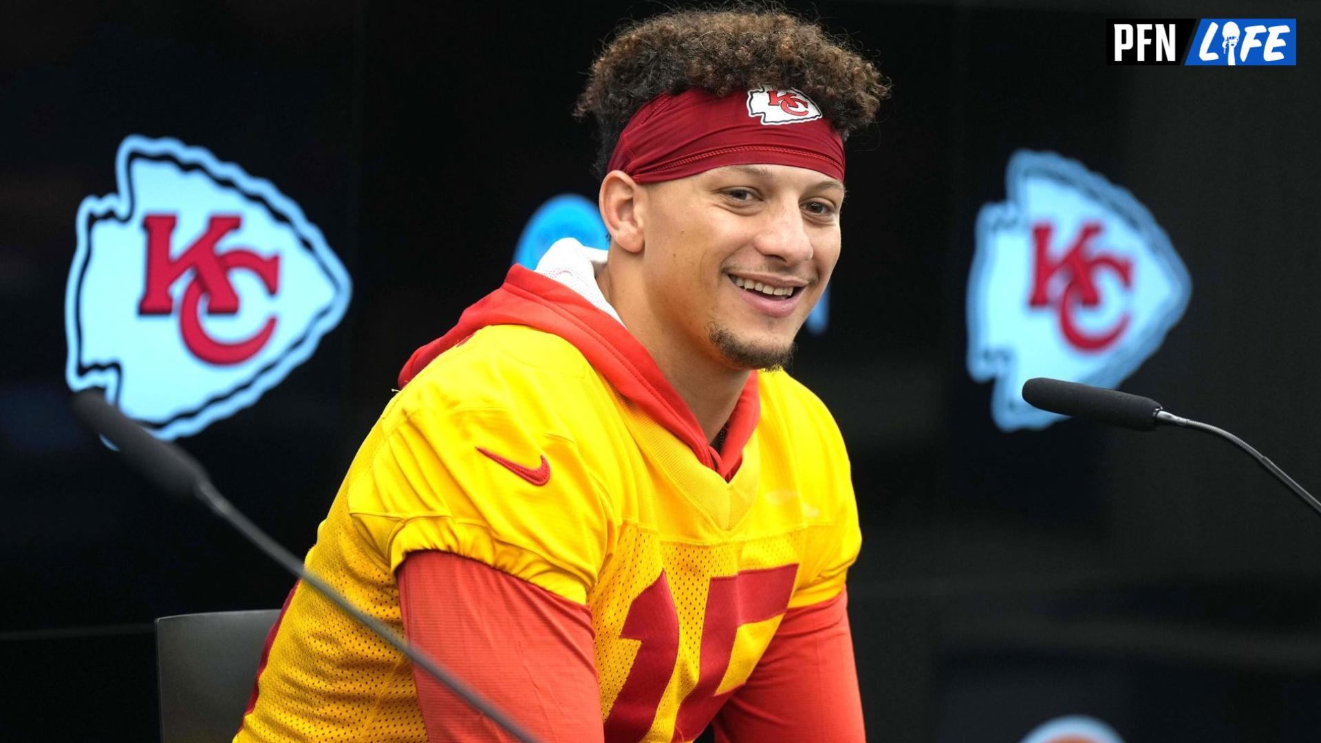 Patrick Mahomes confirms he has worn the same pair of underwear to