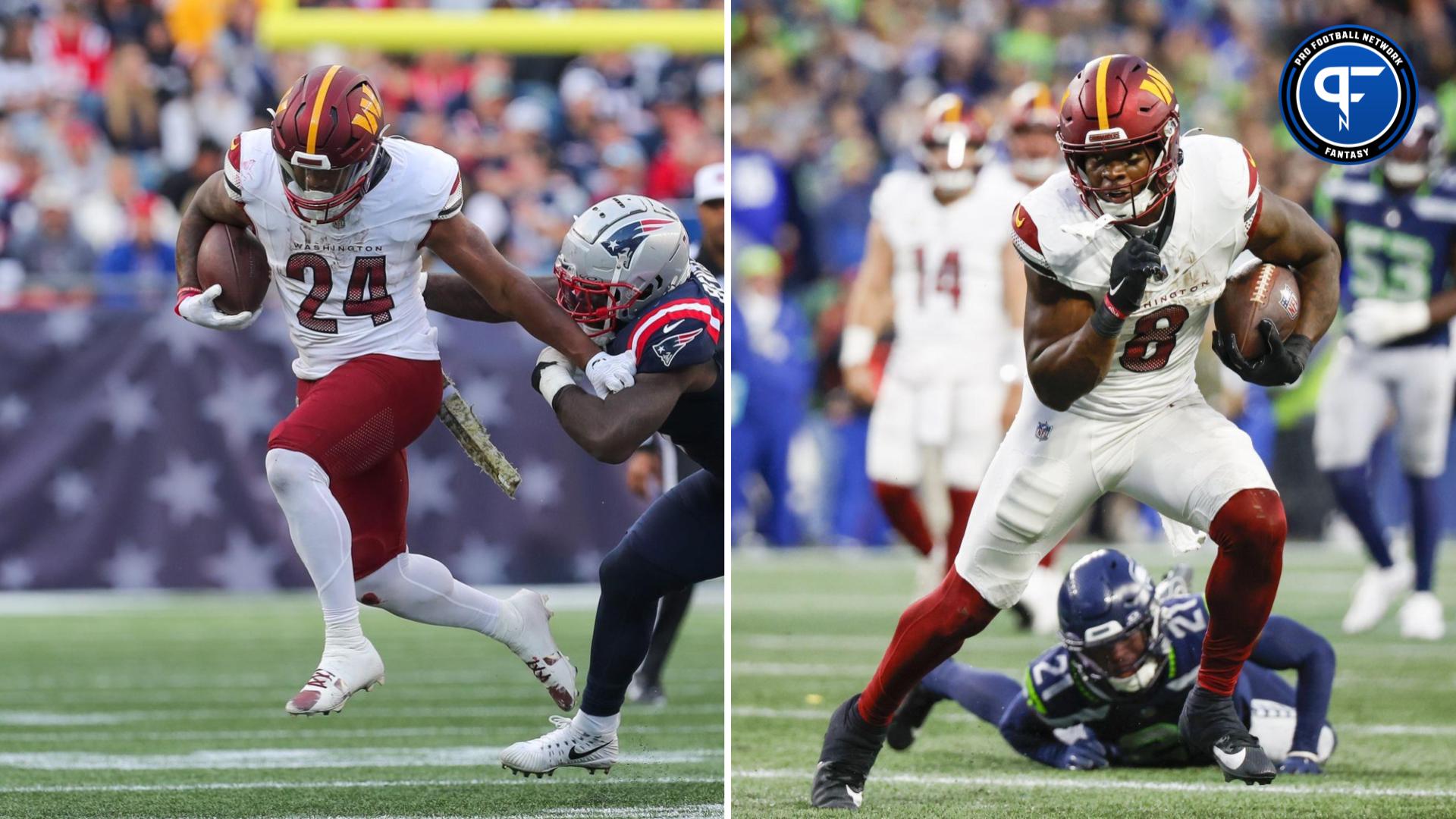 Should You Start Brian Robinson Jr. or Antonio Gibson in Fantasy