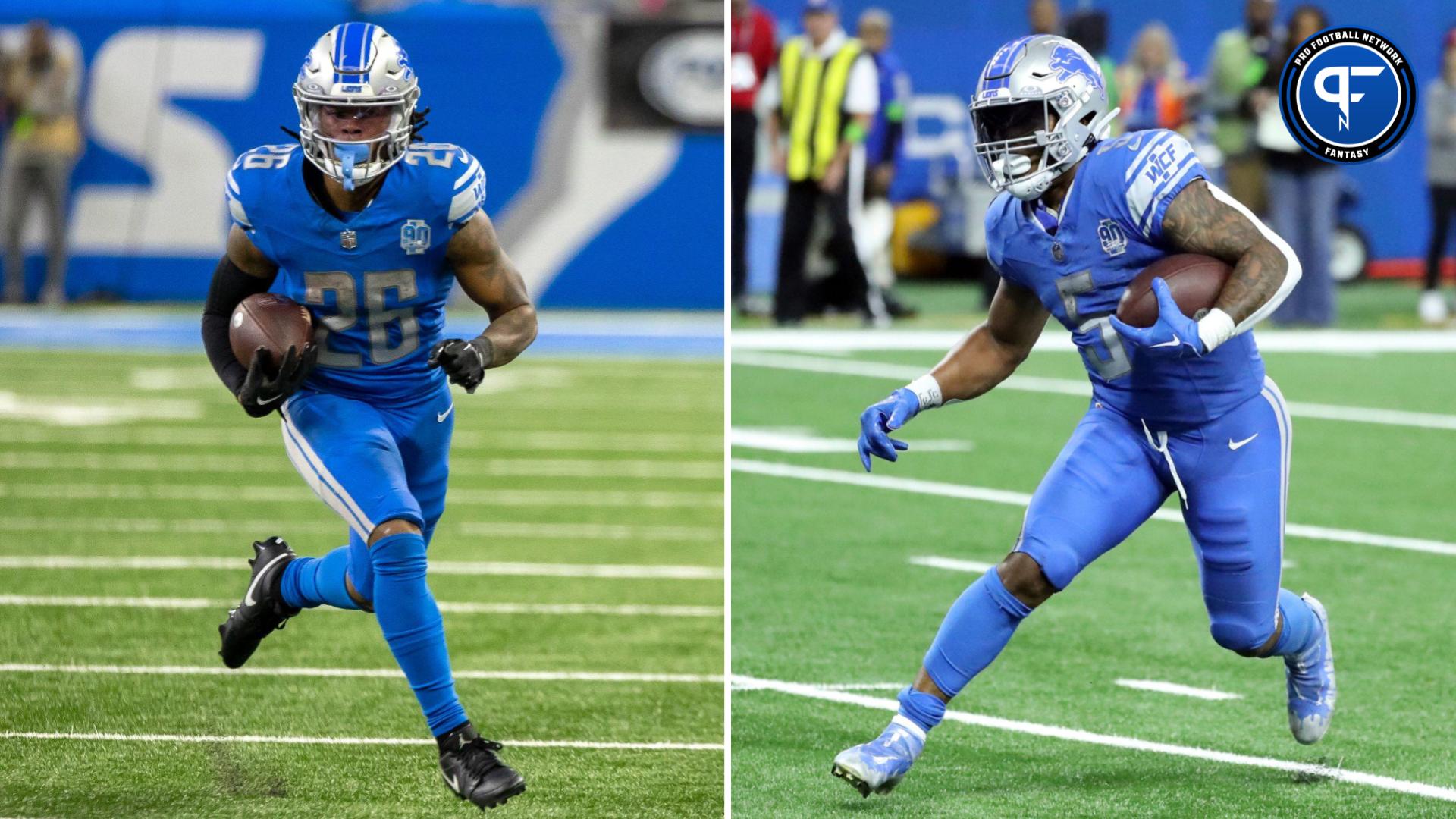 Jahmyr Gibbs and David Montgomery Fantasy Start/Sit Week 14 What To Do