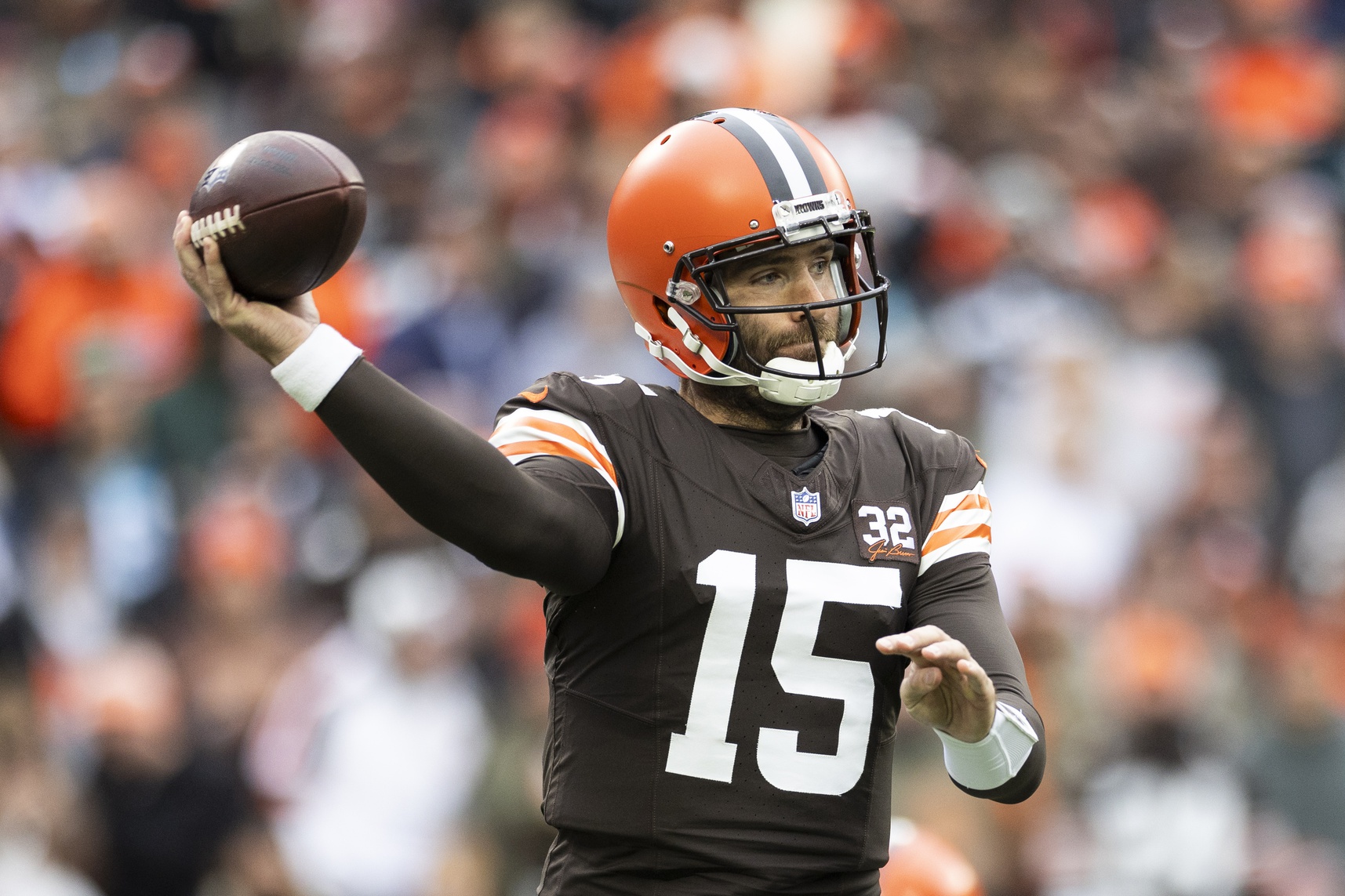 Joe Flacco Stats Today Browns QB Looks Elite vs. Jaguars