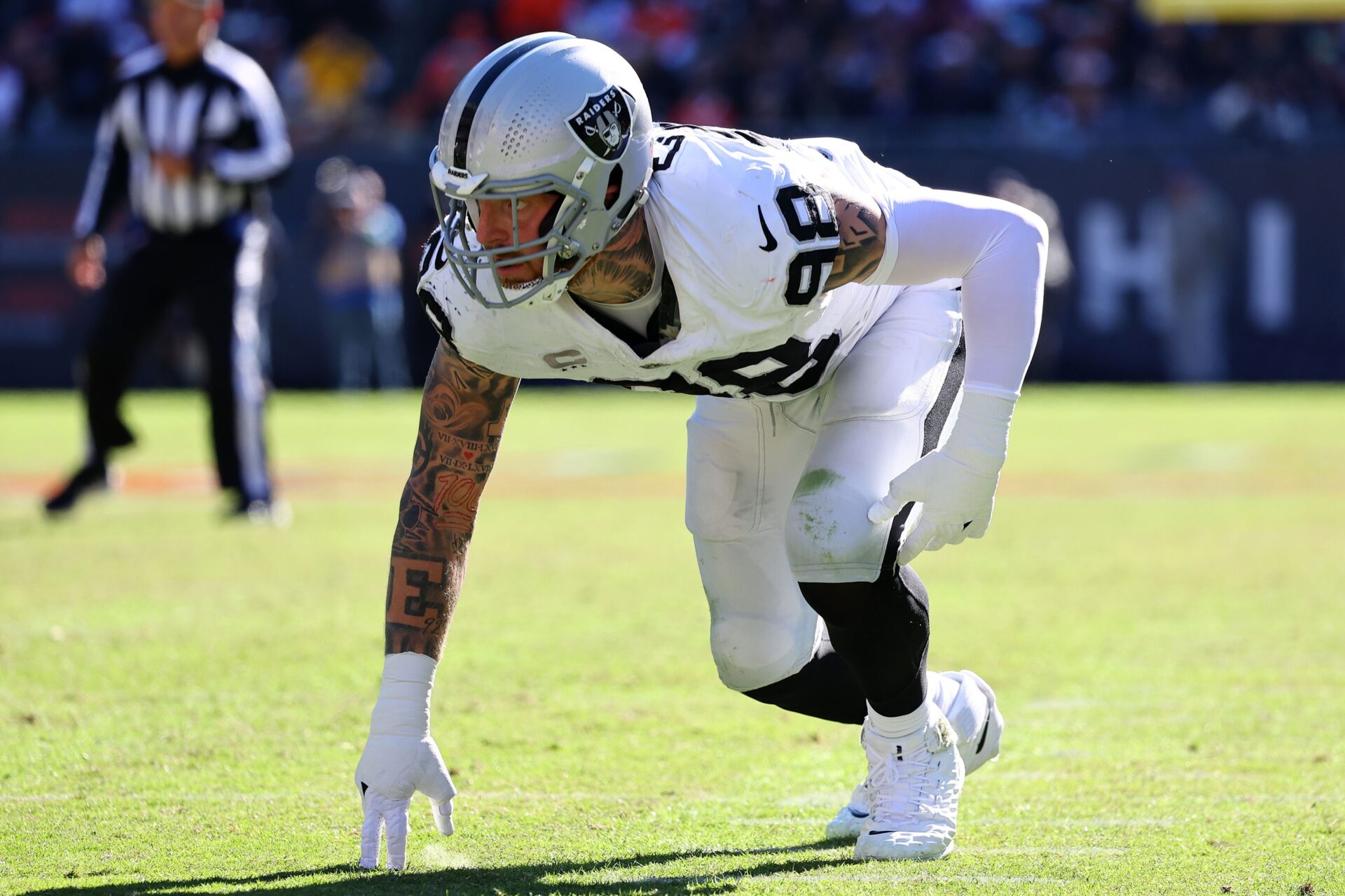 Maxx Crosby's Tattoos Explained A Look at the Raiders DE's Homage to