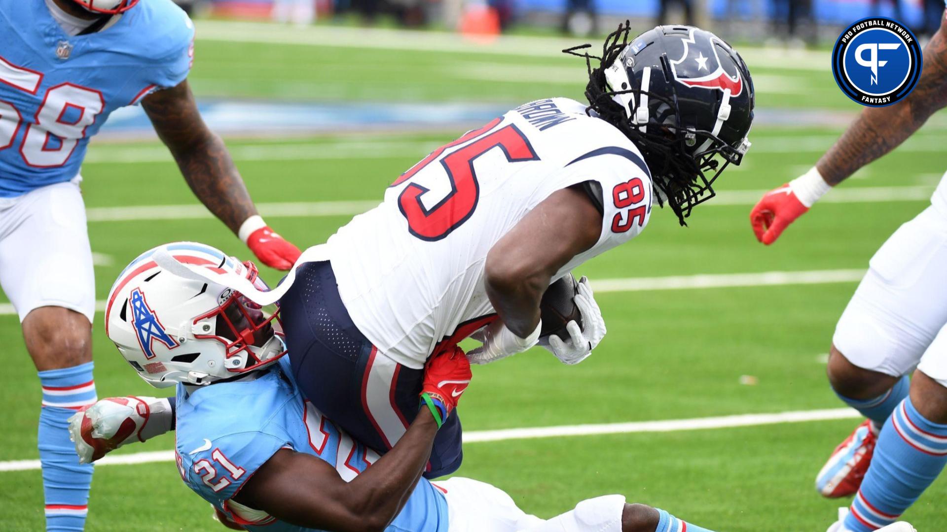 Noah Brown Fantasy Waiver Wire: Should I Pick Up the Texans WR This Week?