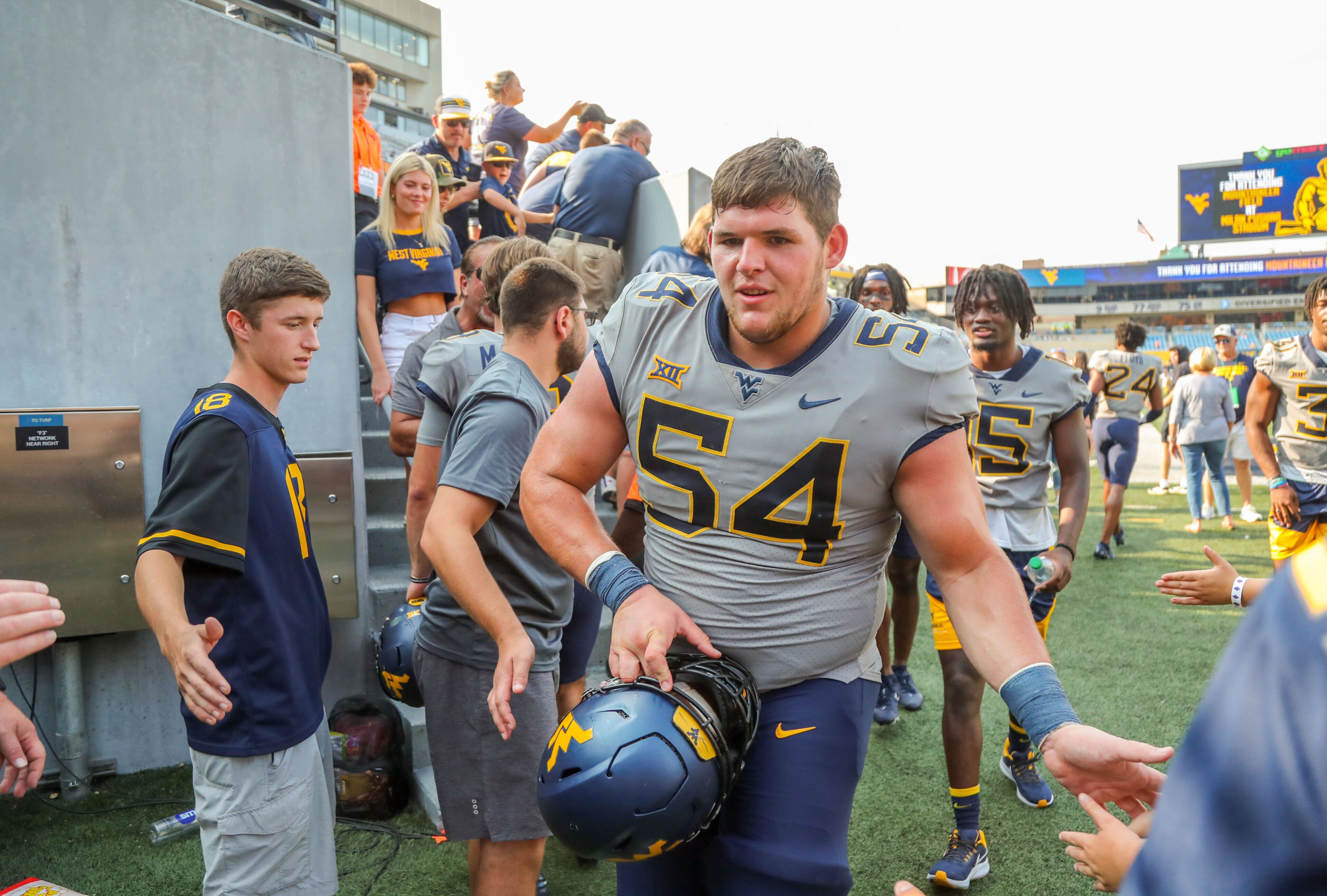 Zach Frazier's Draft Profile West Virginia, C Scouting Report