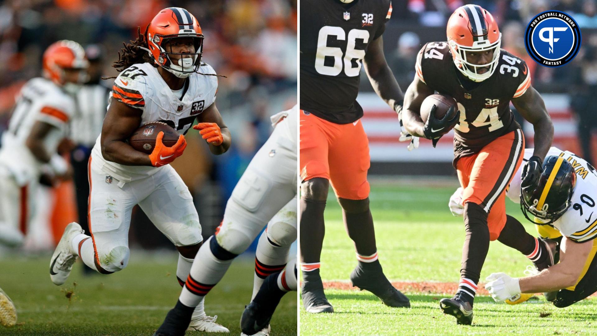 Jerome Ford and Kareem Hunt Start/Sit Week 16 Which Browns RB Can You