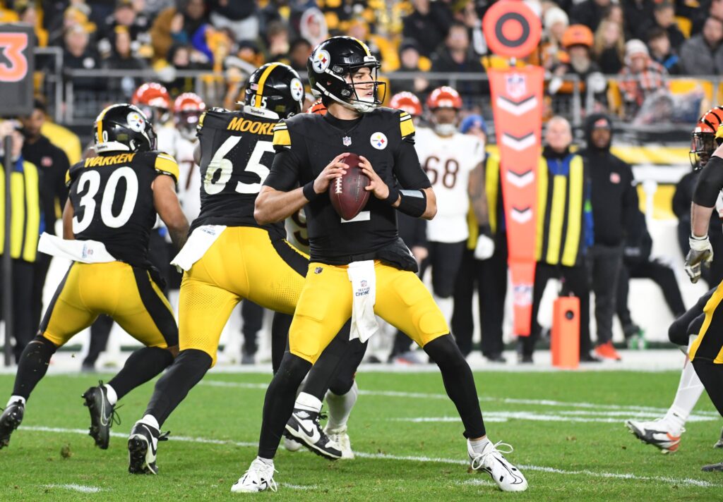 Who Is Starting for the Steelers Today? Mason Rudolph and Kenny Pickett