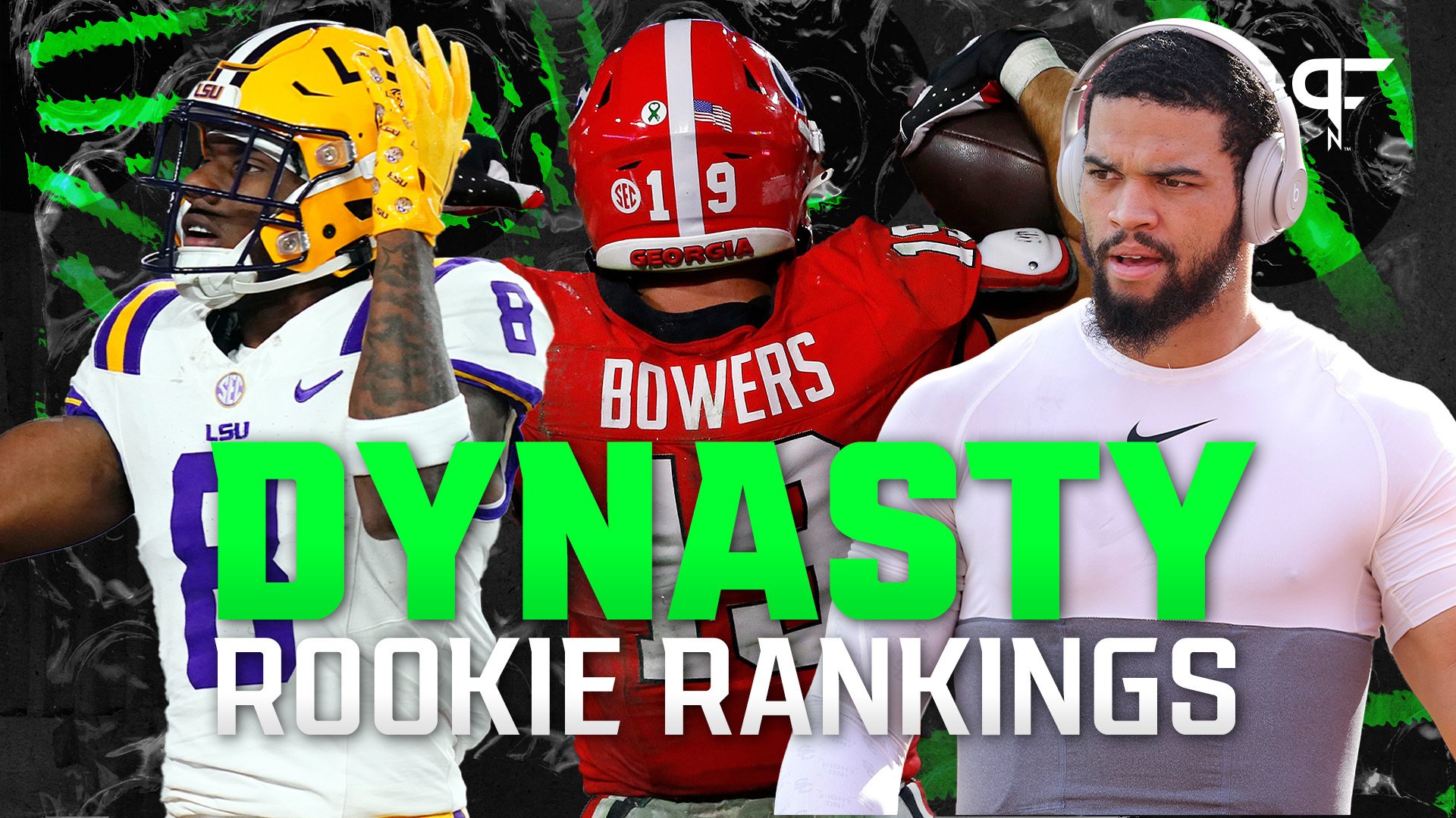 Dynasty Rookie Rankings 2024: Ladd McConkey Soars, J.J. McCarthy Rises, and Michael Penix Jr. Plummets