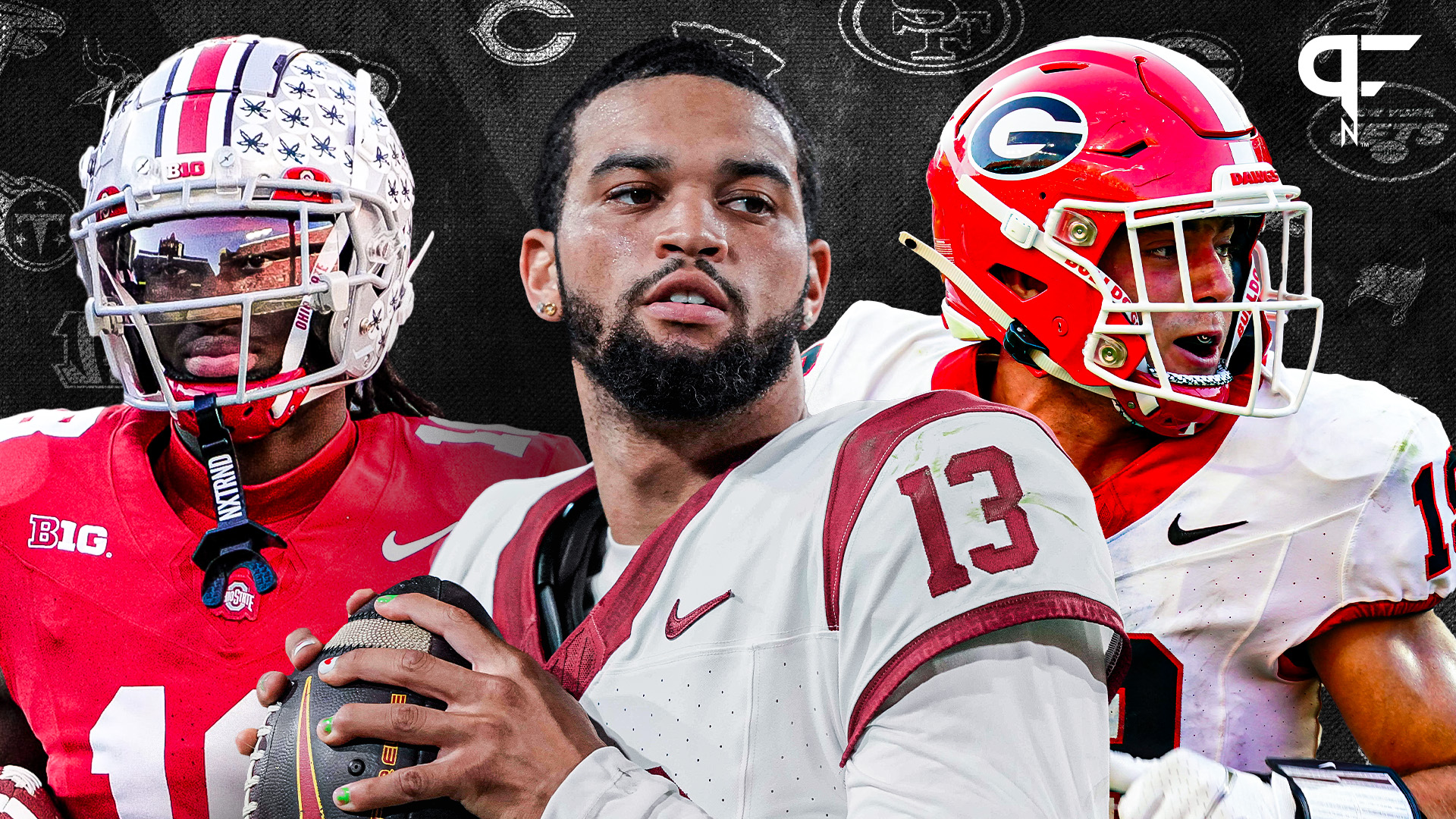 2024 NFL Mock Draft: Caleb Williams, Drake Maye, Jayden Daniels Dominate at  the Top