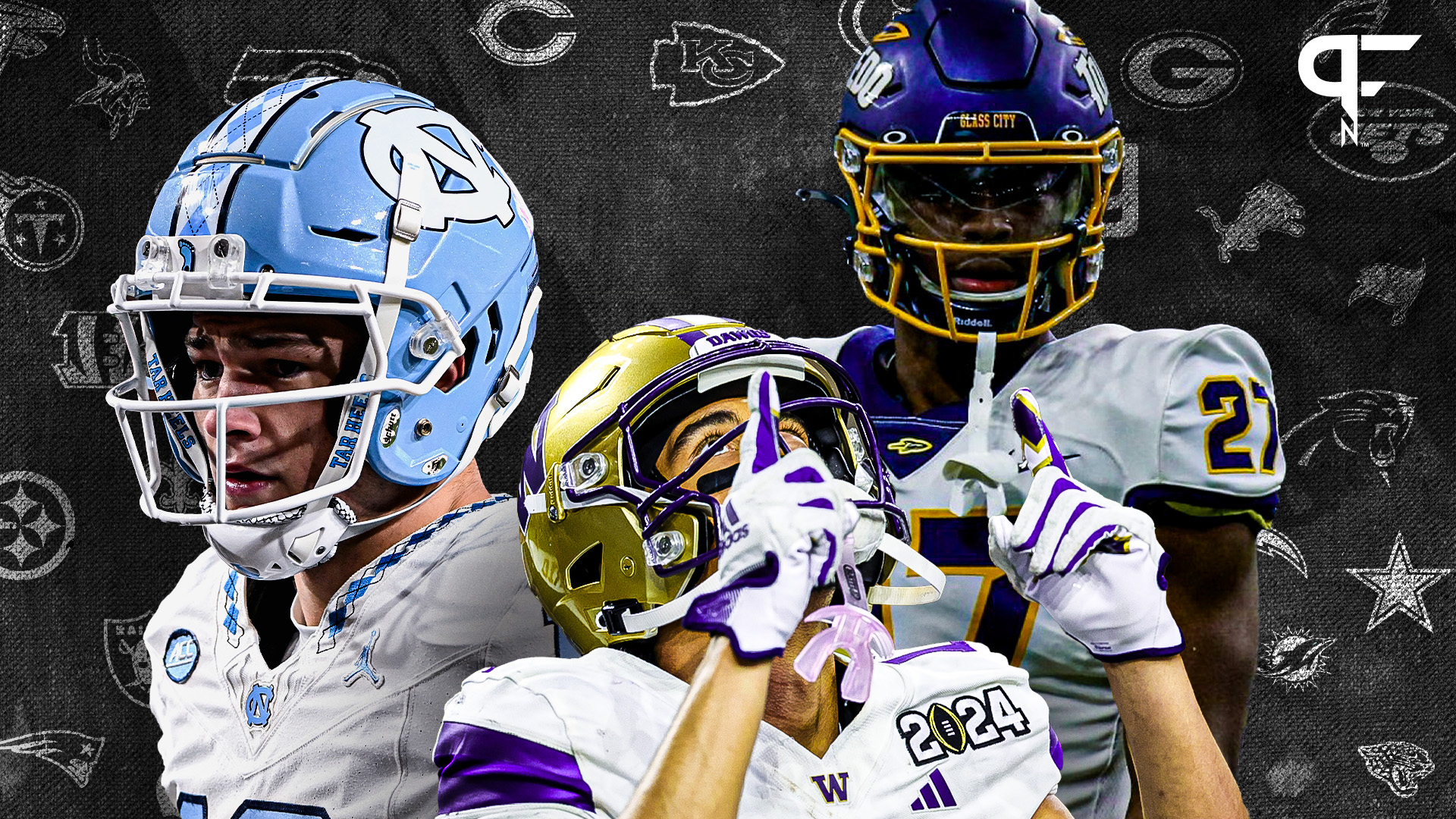 2024 NFL Mock Draft: Minnesota Moves Up To Get Drake Maye, Quinyon ...