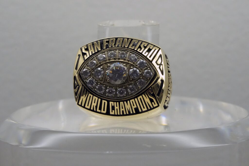 San francisco 49ers hot sale super bowl rings