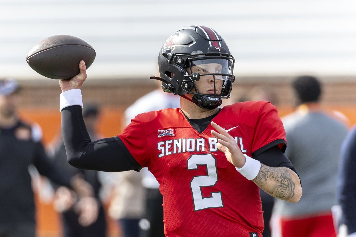 Spencer Rattler’s Fantastic Senior Bowl Showing Vaults South Carolina ...