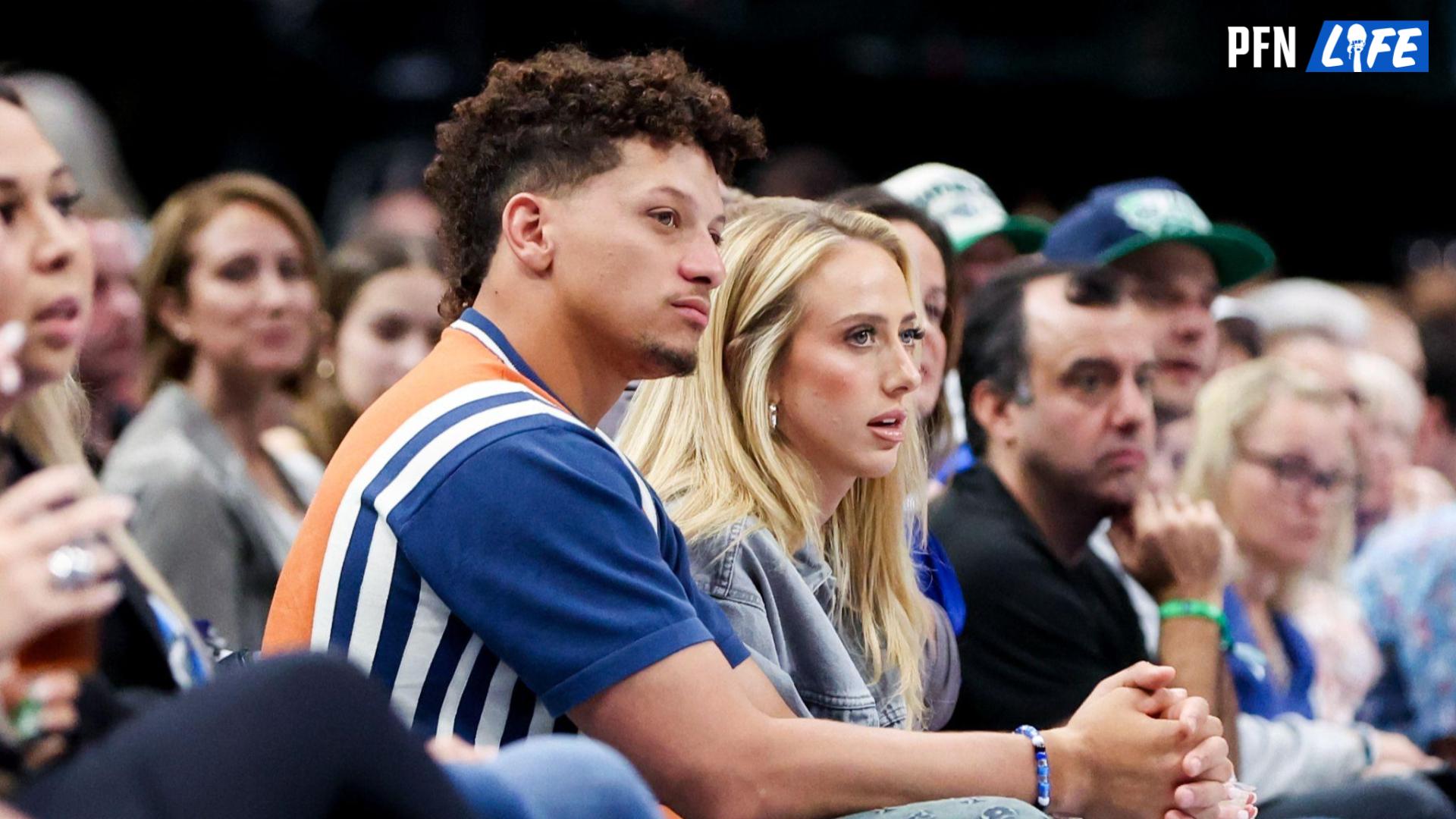 Patrick Mahomes and wife Brittany are a stylish pair at the