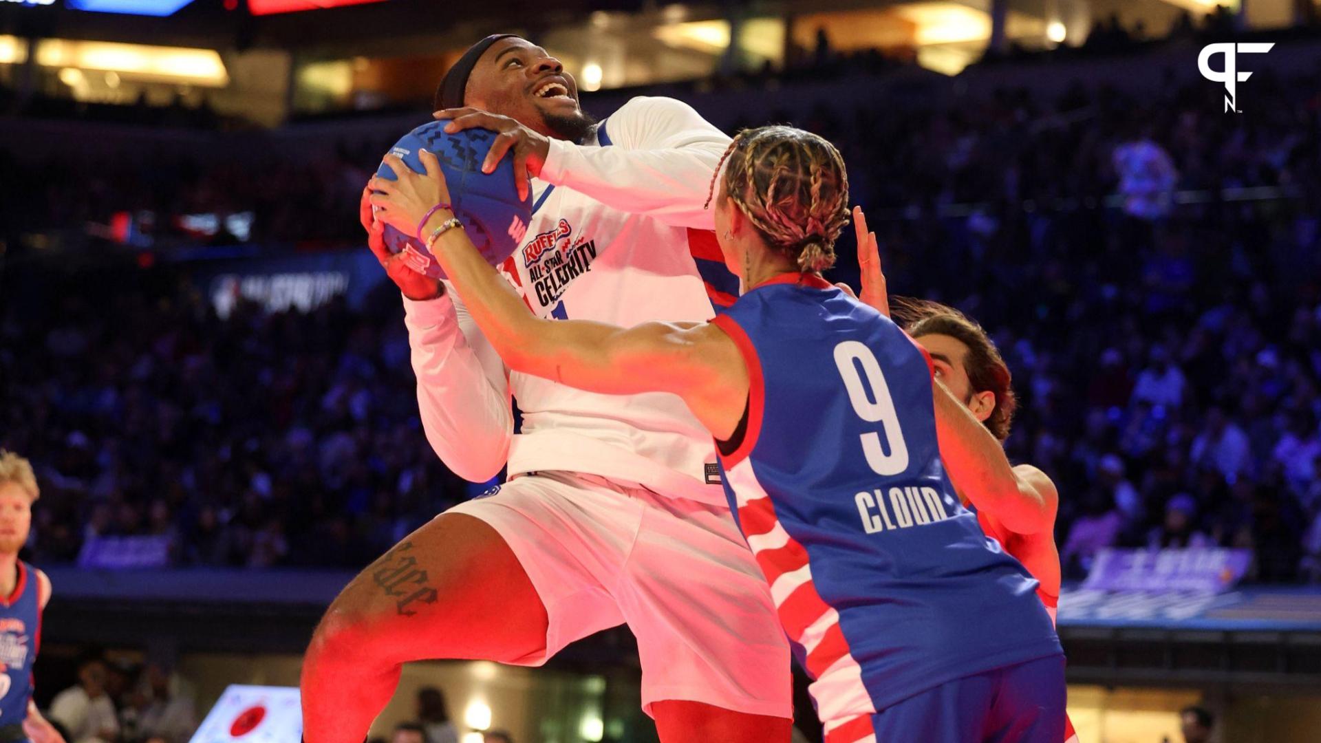 NBA AllStar celebrity game rosters as CJ Stroud and Micah Parsons💣