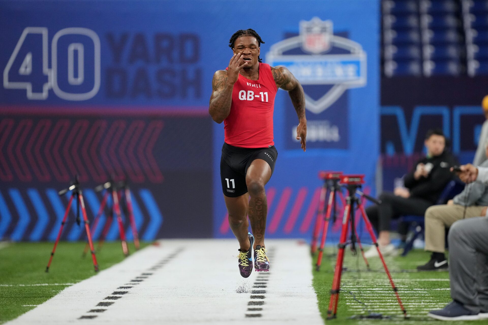 When Will QBs Run the 40Yard Dash at the 2024 NFL Combine?