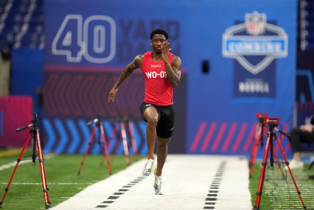 When Will WRs Run The 40-Yard Dash At The 2024 NFL Combine?