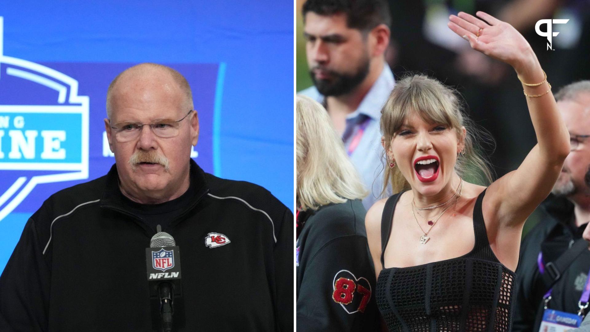 Andy Reid on if Taylor Swift Was a Distraction -- ‘She Made the O-Line Homemade Pop Tarts’