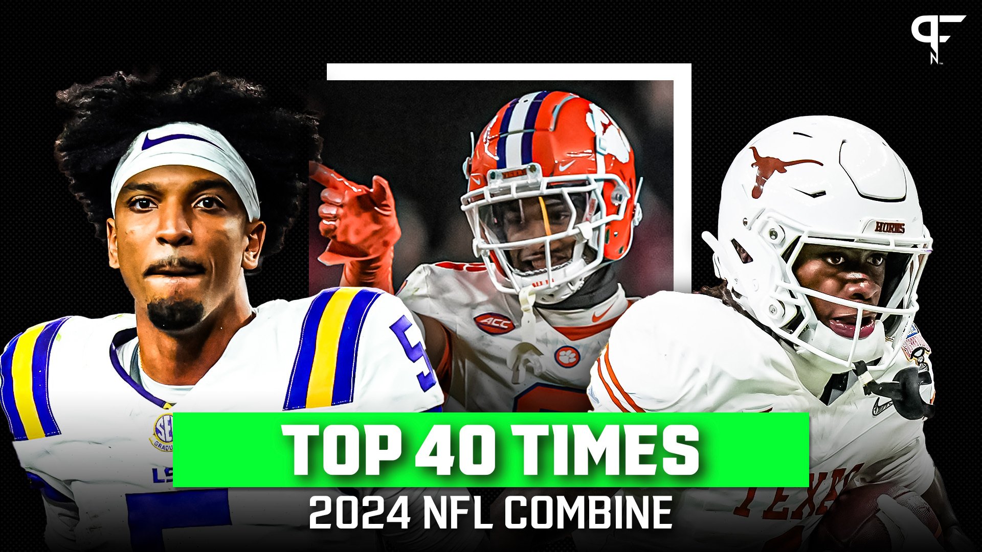 2024 NFL Combine: Top 40-Yard Dash Times by Position