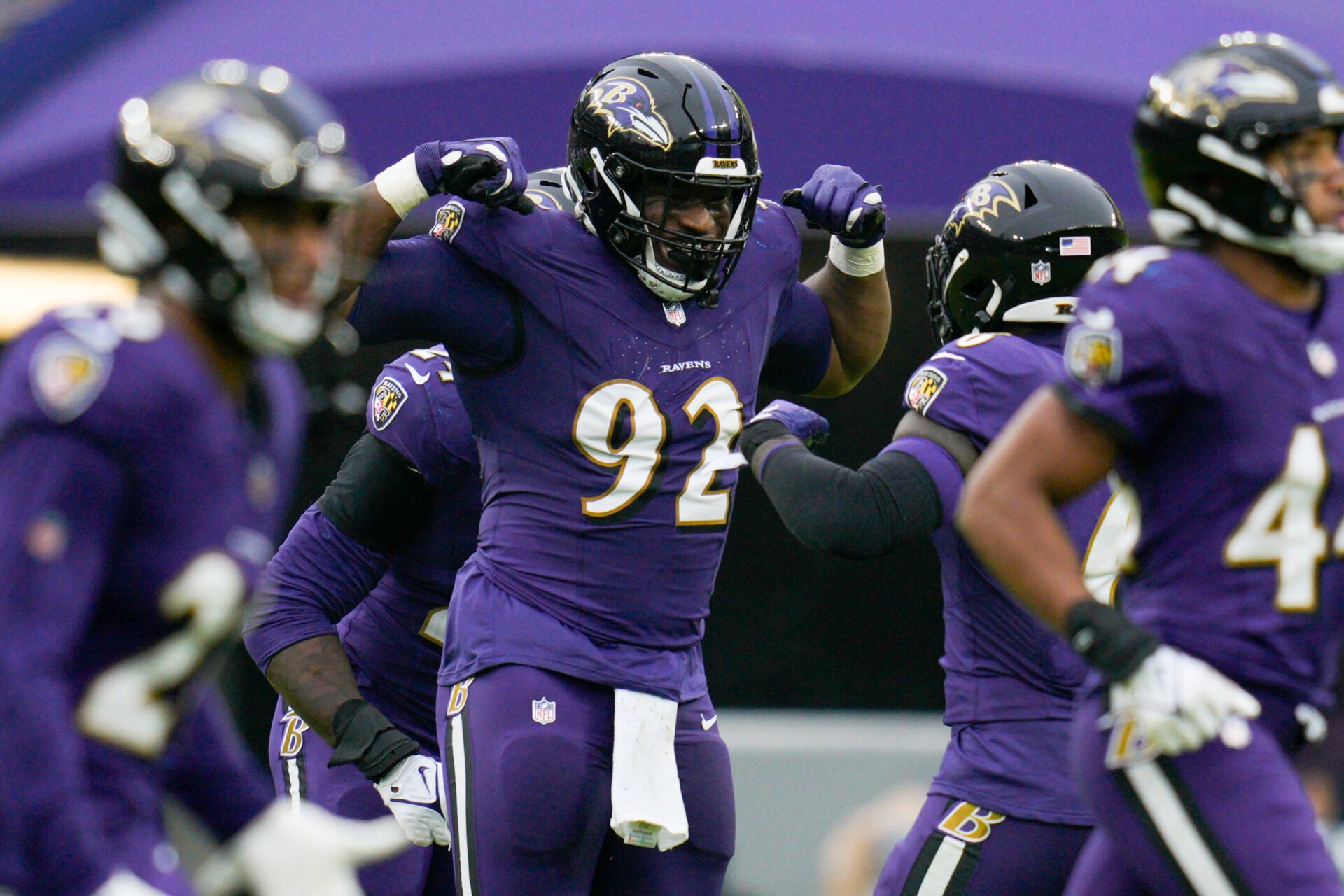 Justin Madubuike's Contract Details: DT Re-Signs With Ravens for $98 Million Ahead of NFL Free Agency