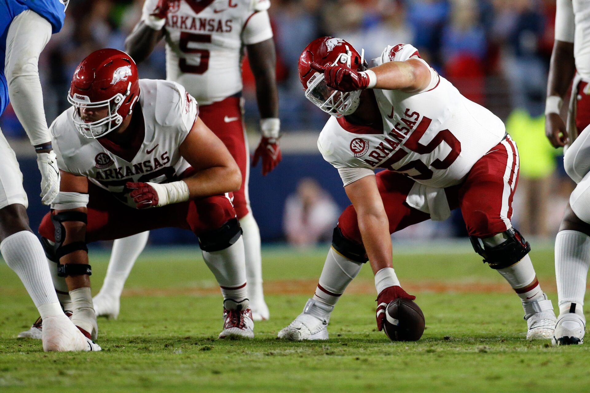 Players To Watch During Arkansas' Pro Day 2024 Can Beaux Limmer, Brady