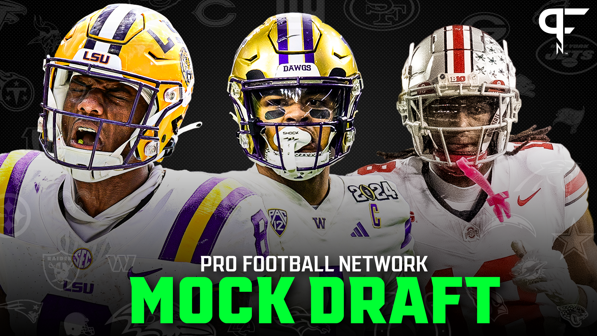 Jayden Daniels Replaces Kirk Cousins in Minnesota, Trio of WRs Dominates the Top 5 in Oliver Hodgkinson's Latest 2024 NFL Mock Draft