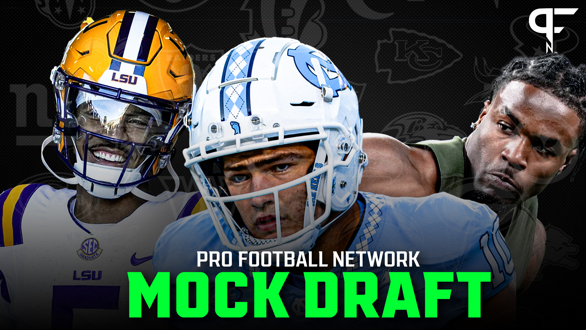 2024 NFL Mock Draft: Jayden Daniels to Washington, Drake Maye to New ...