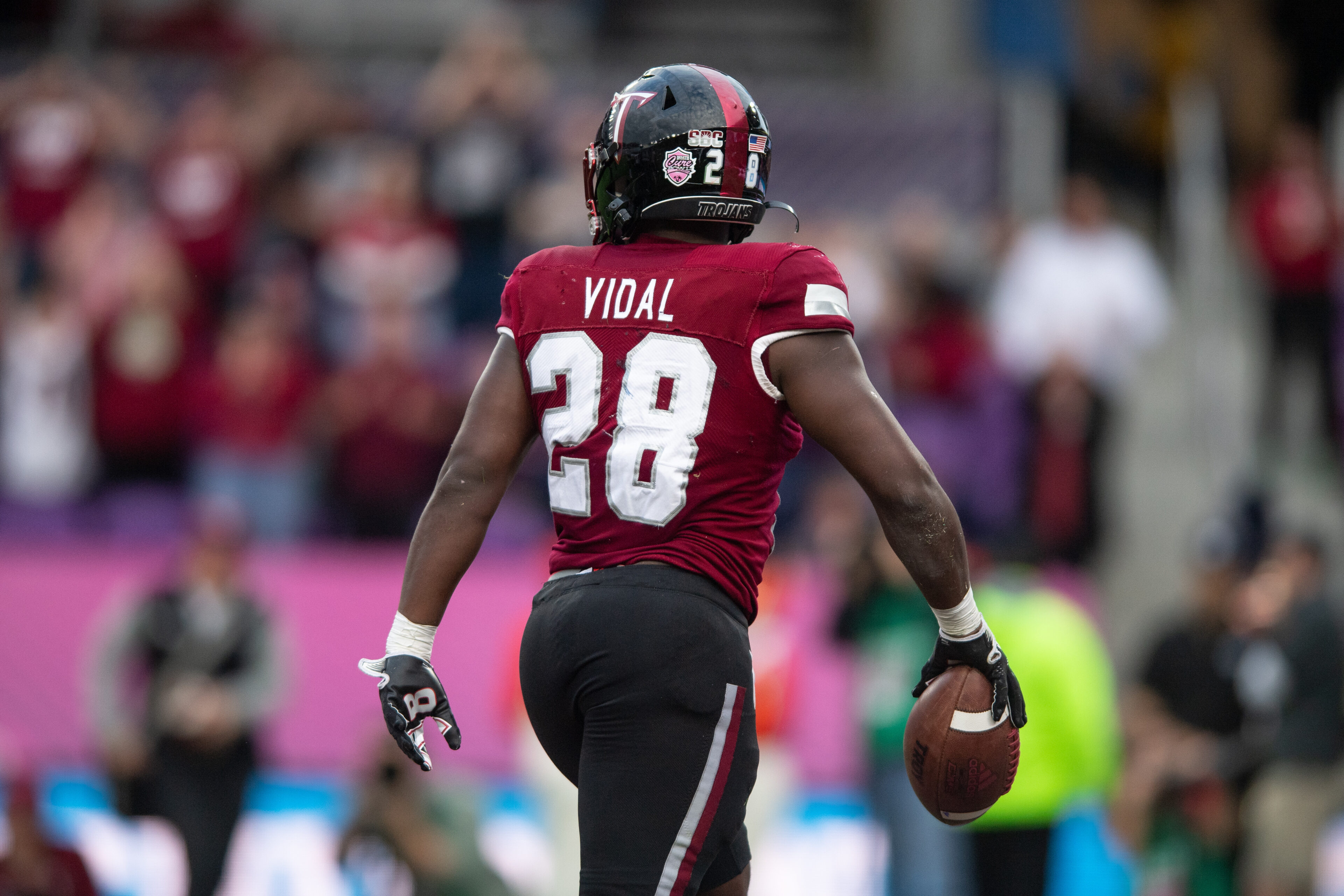 Kimani Vidal's Draft Profile | Troy, RB Scouting Report