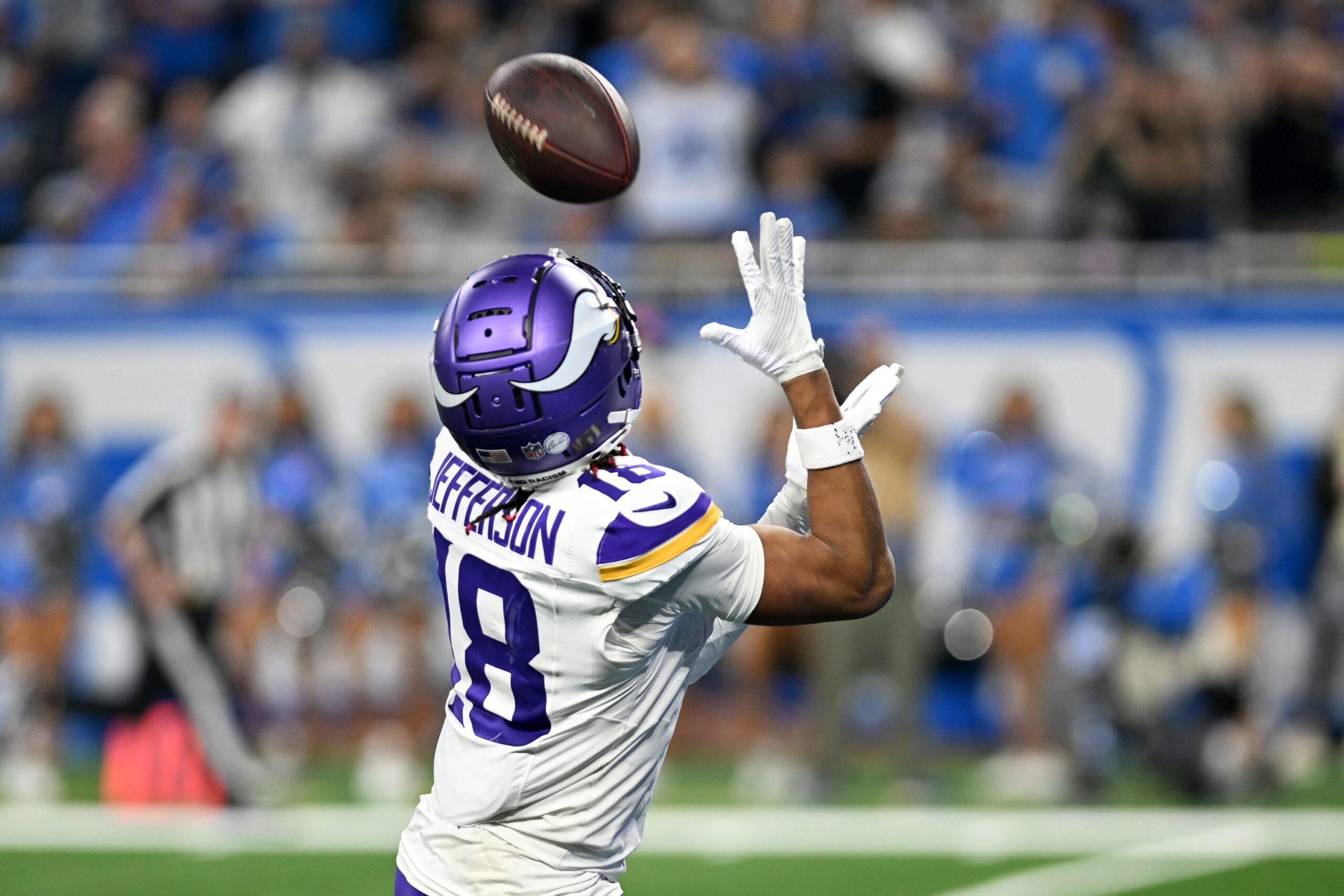 Justin Jefferson Absent From Vikings’ Offseason Program Amid Contract Drama