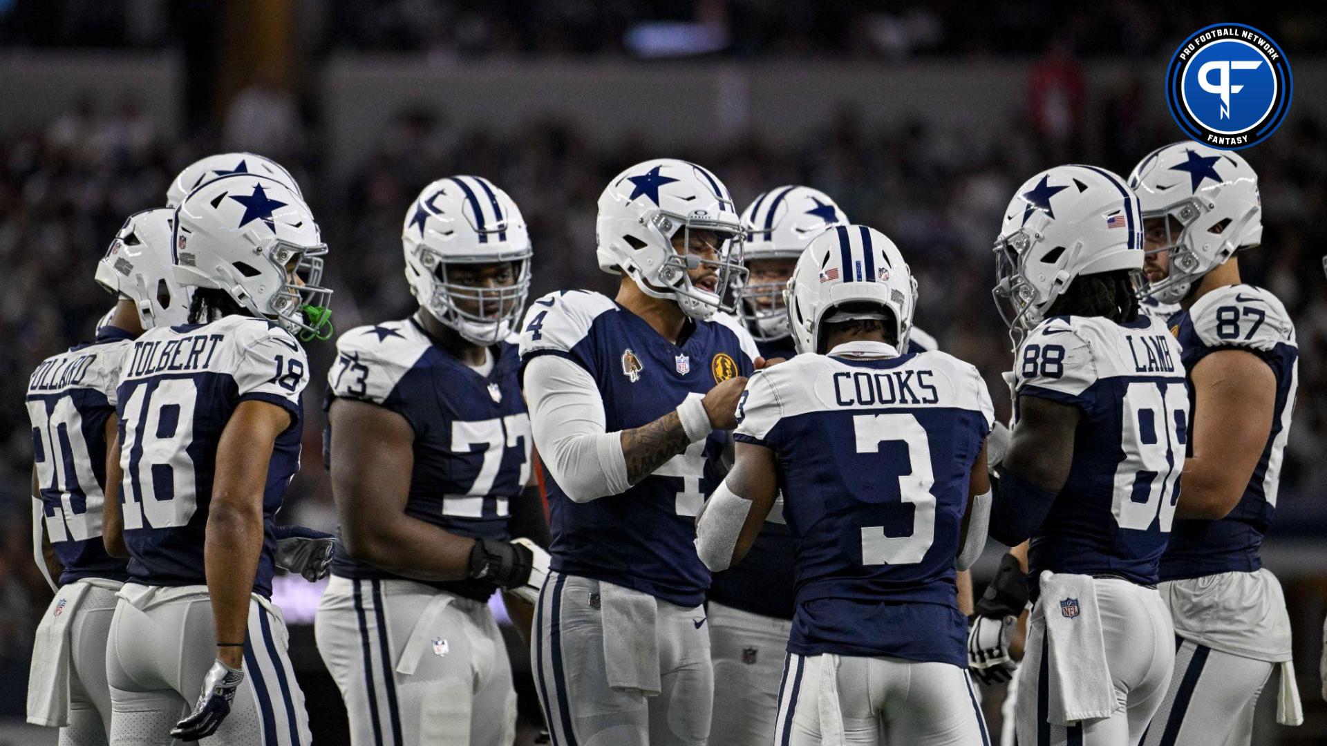 Dallas Cowboys Depth Chart And Fantasy Preview: CeeDee Lamb, Dak ...