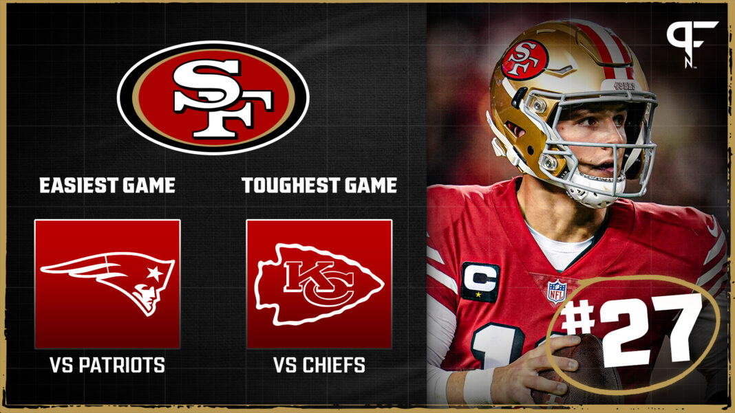 San Francisco 49ers' Schedule 20242025 Dates, Times, TV Channels