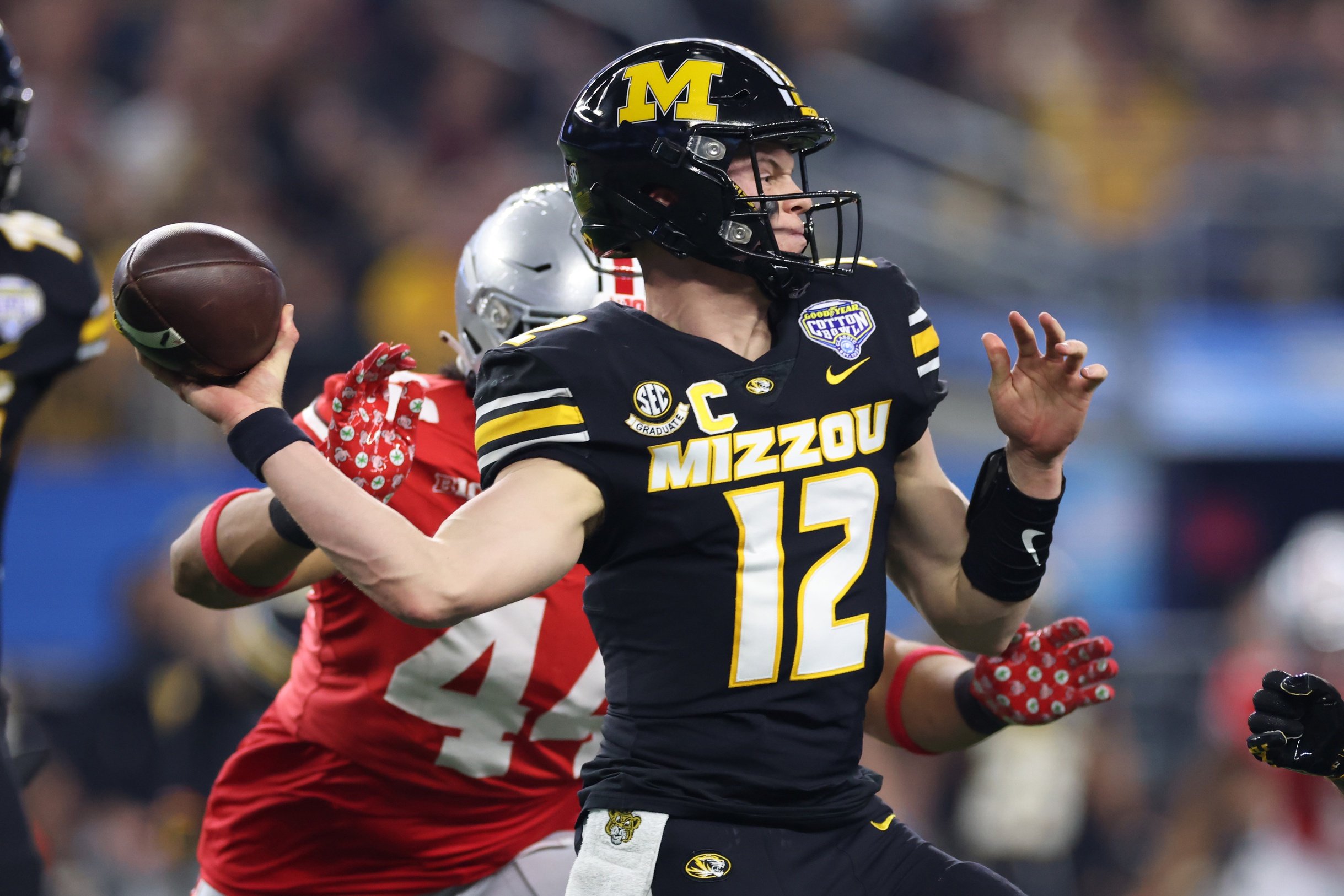 Brady Cook's Draft Profile Missouri, QB Scouting Report