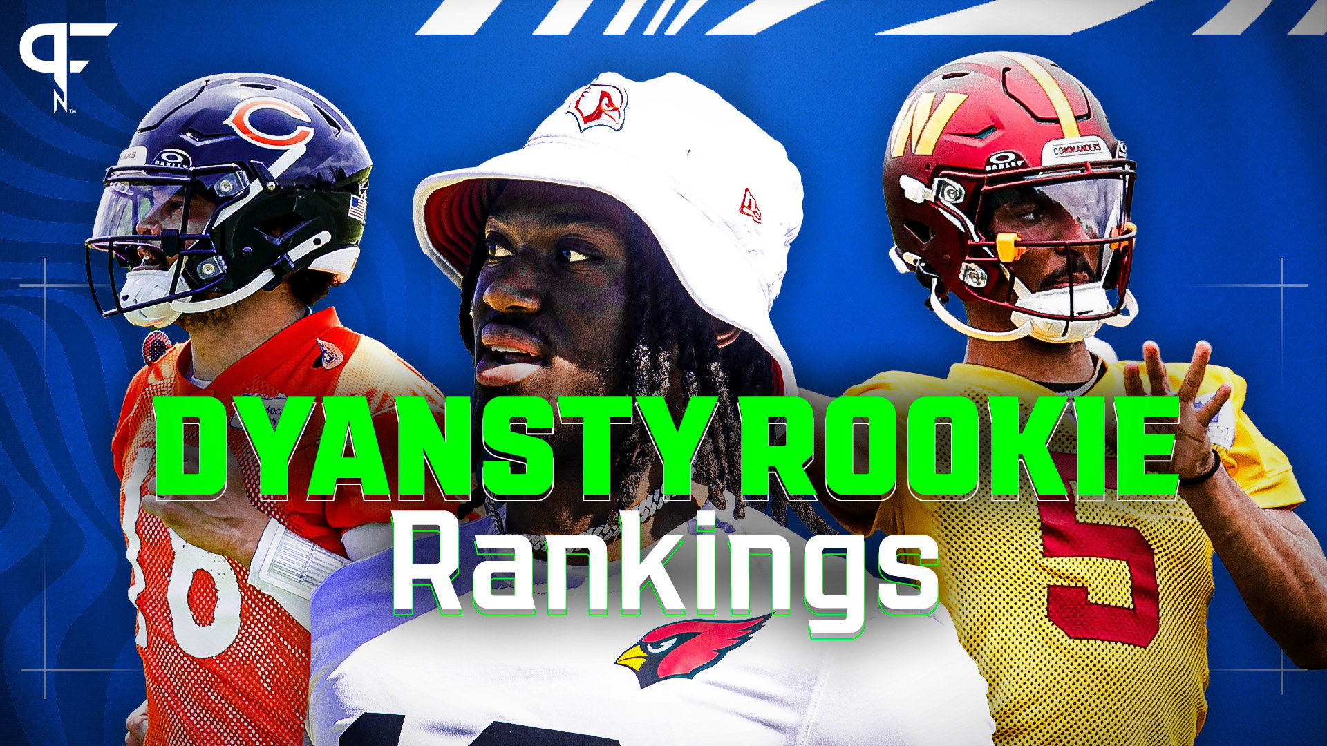 Dynasty Rookie Rankings 2024 Where Do Caleb Williams, Marvin Harrison