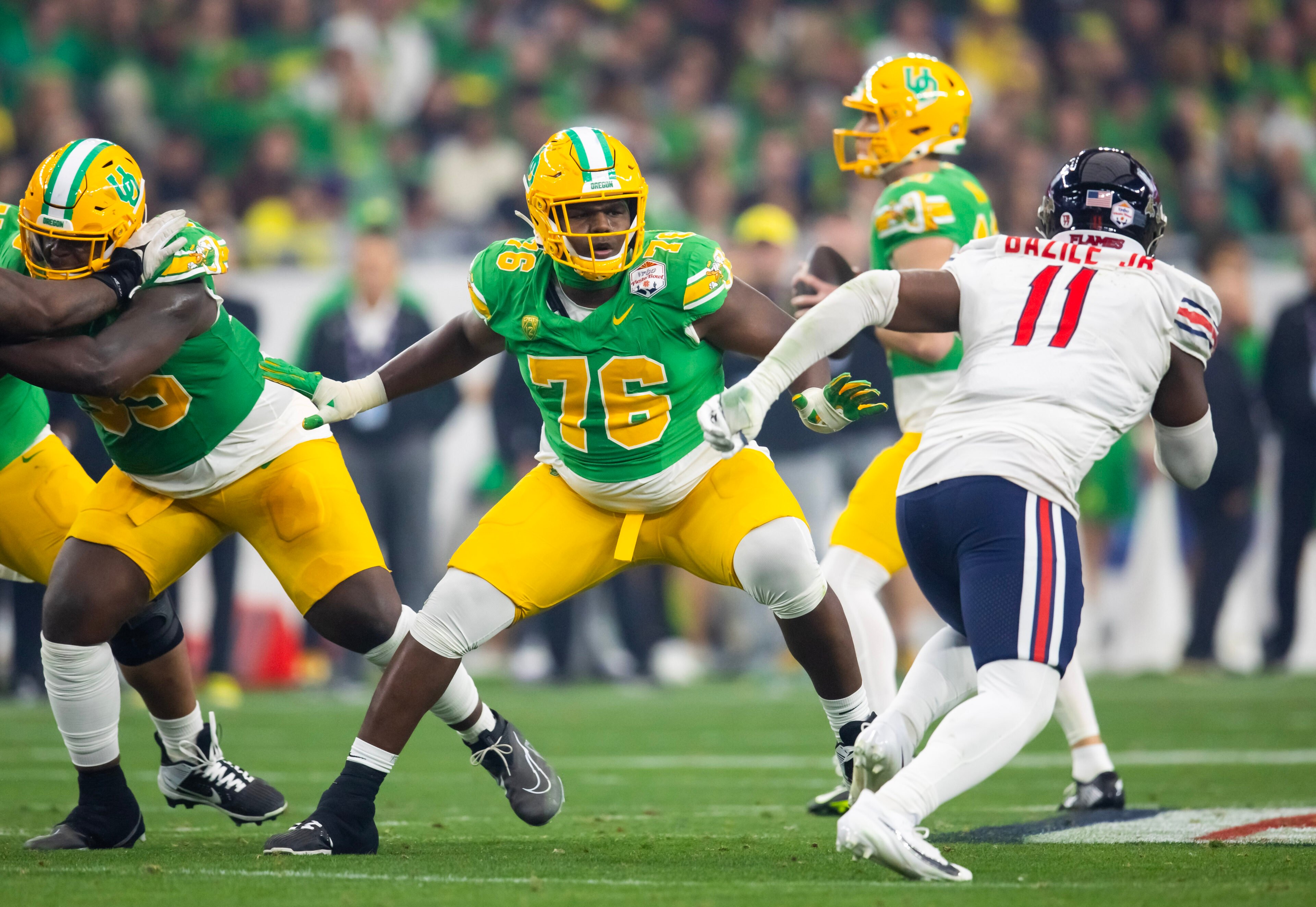 Josh Conerly Jr.'s Draft Profile | Oregon, OT Scouting Report