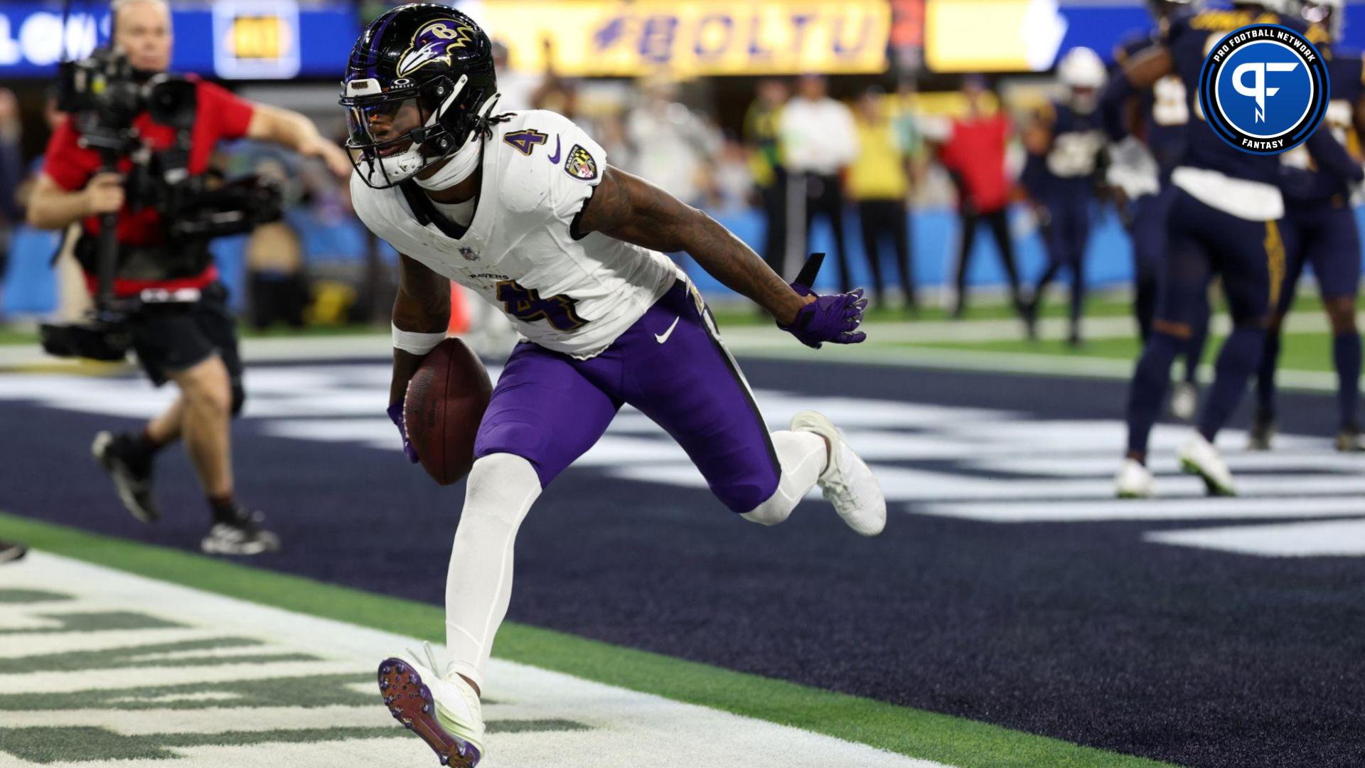 Zay Flowers' Fantasy Projections The Ravens WR Set to Build On