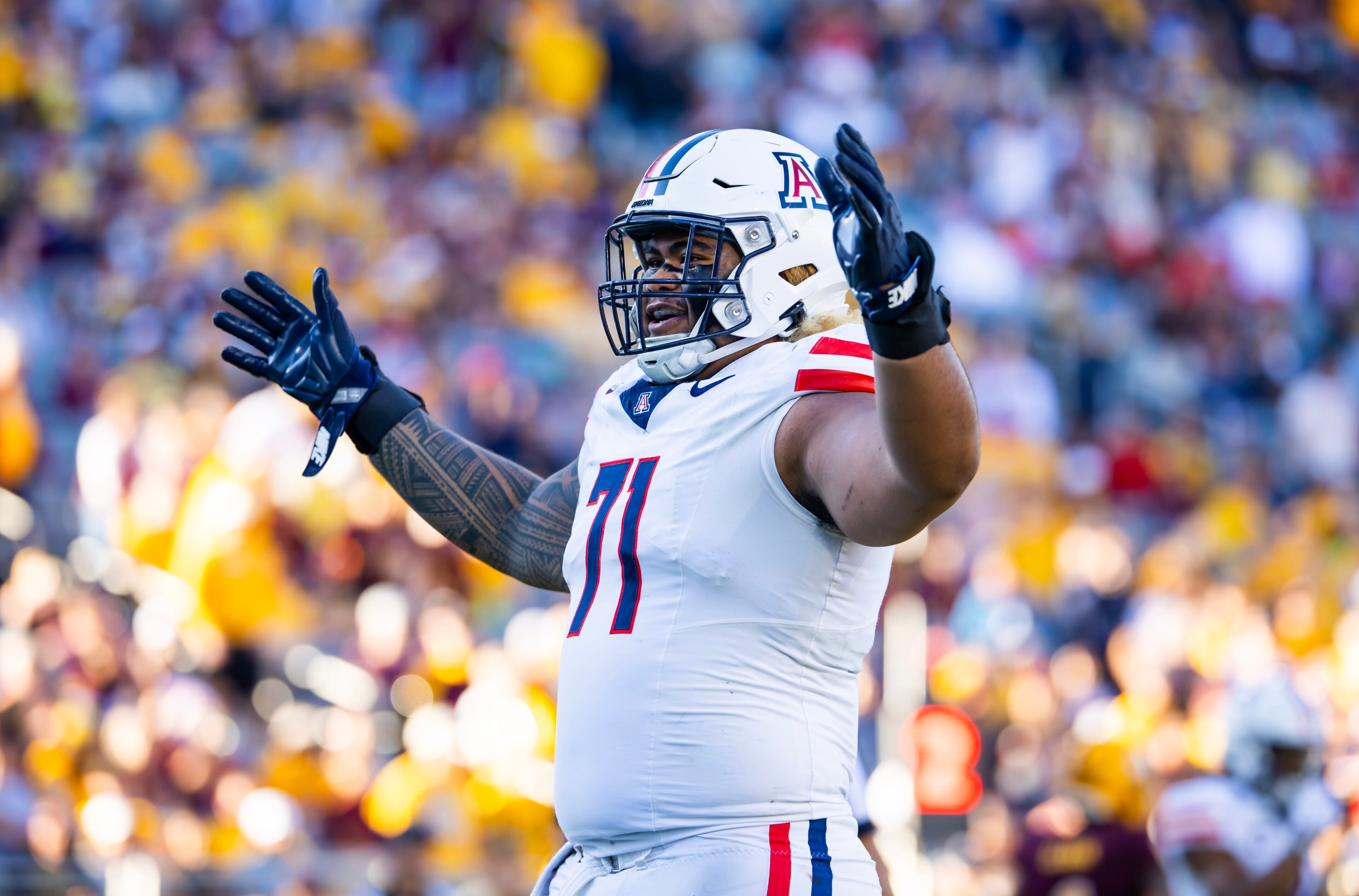 Offensive Tackle Mock Draft 2025: Can Jonah Savaiinaea Or Will Campbell ...