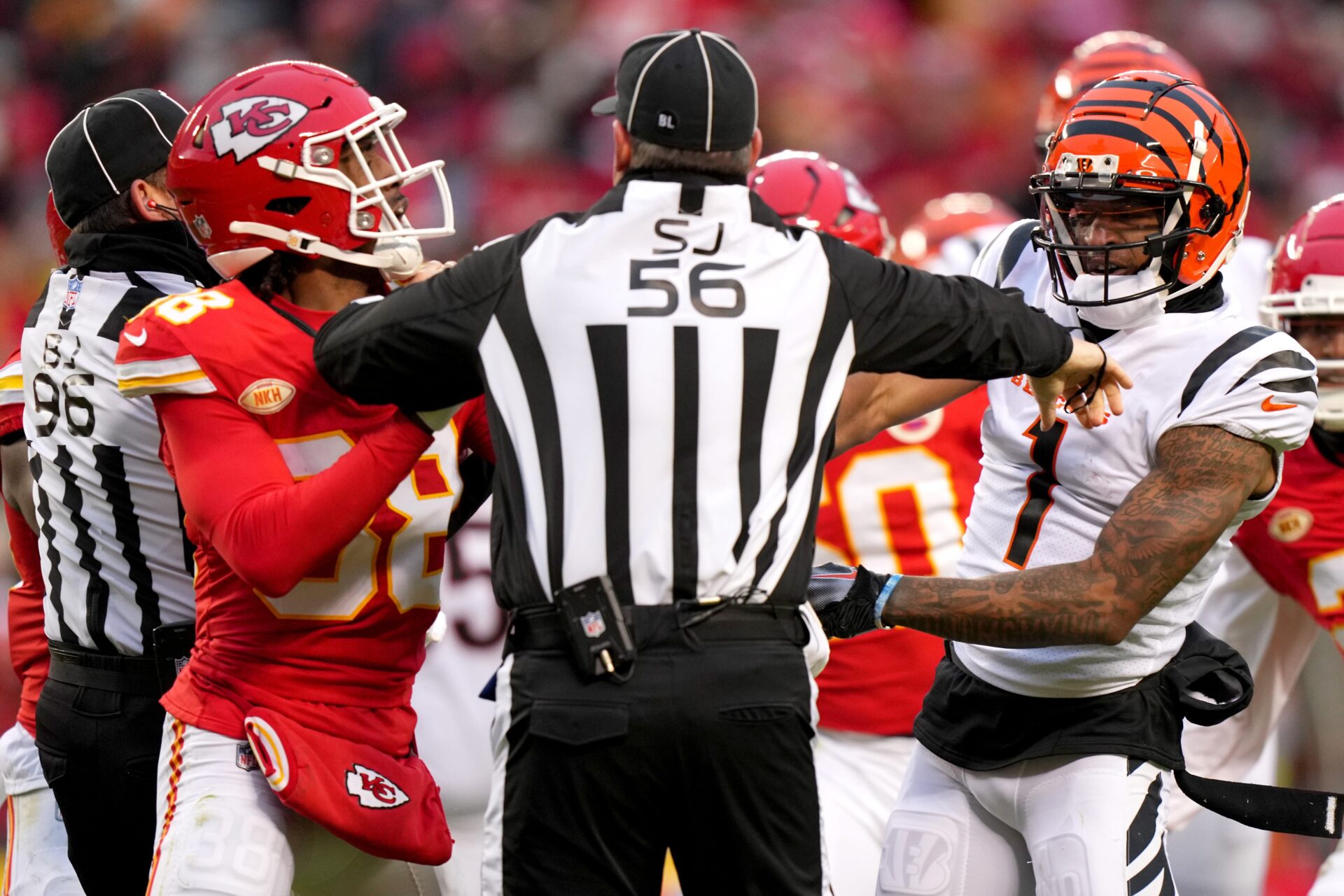 Bengals-Chiefs Rivalry Heats Up As Ja'Marr Chase Refuses To Name 