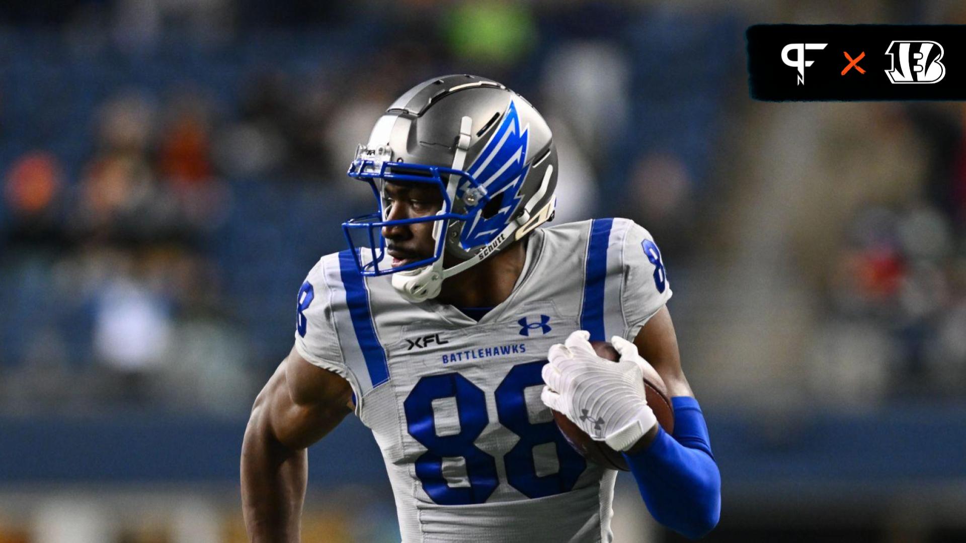 Well-traveled wide receiver Hakeem Butler has been through this before, which is why he felt so comfortable jumping right in with the Bengals.