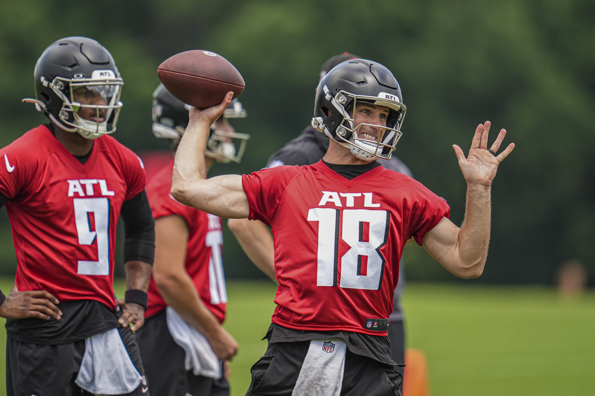 Atlanta Falcons QB Depth Chart Michael Penix Jr., Taylor Heinicke