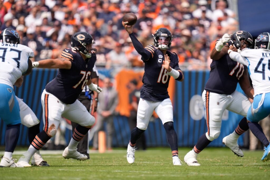 Bears vs. Titans Observations Caleb Williams Has Historic Win, Tyrique