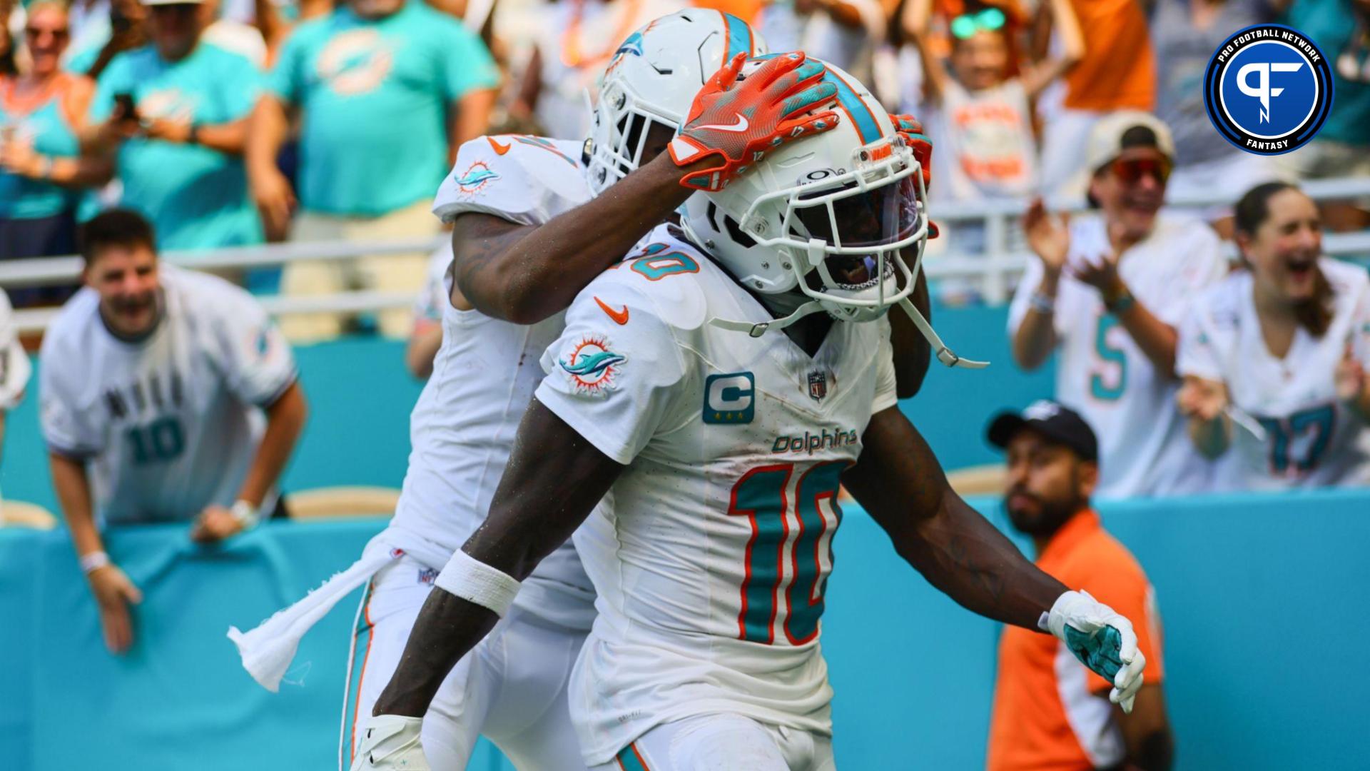 Fantasy Outlook and Projections for Tyreek Hill and Jaylen Waddle in